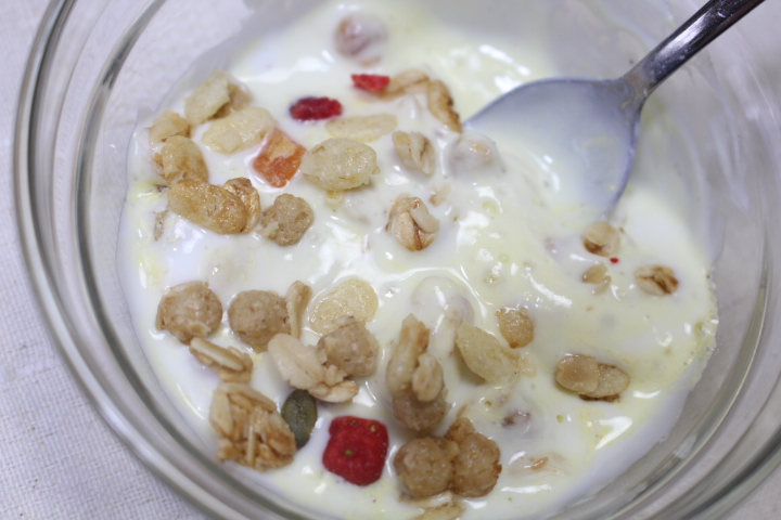 オートミールヨーグルト